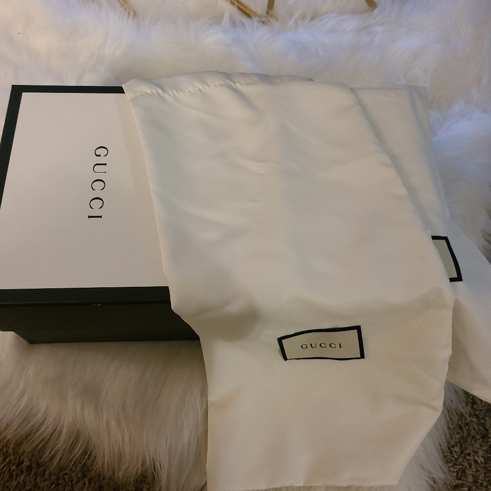 Gucci box and dustbag